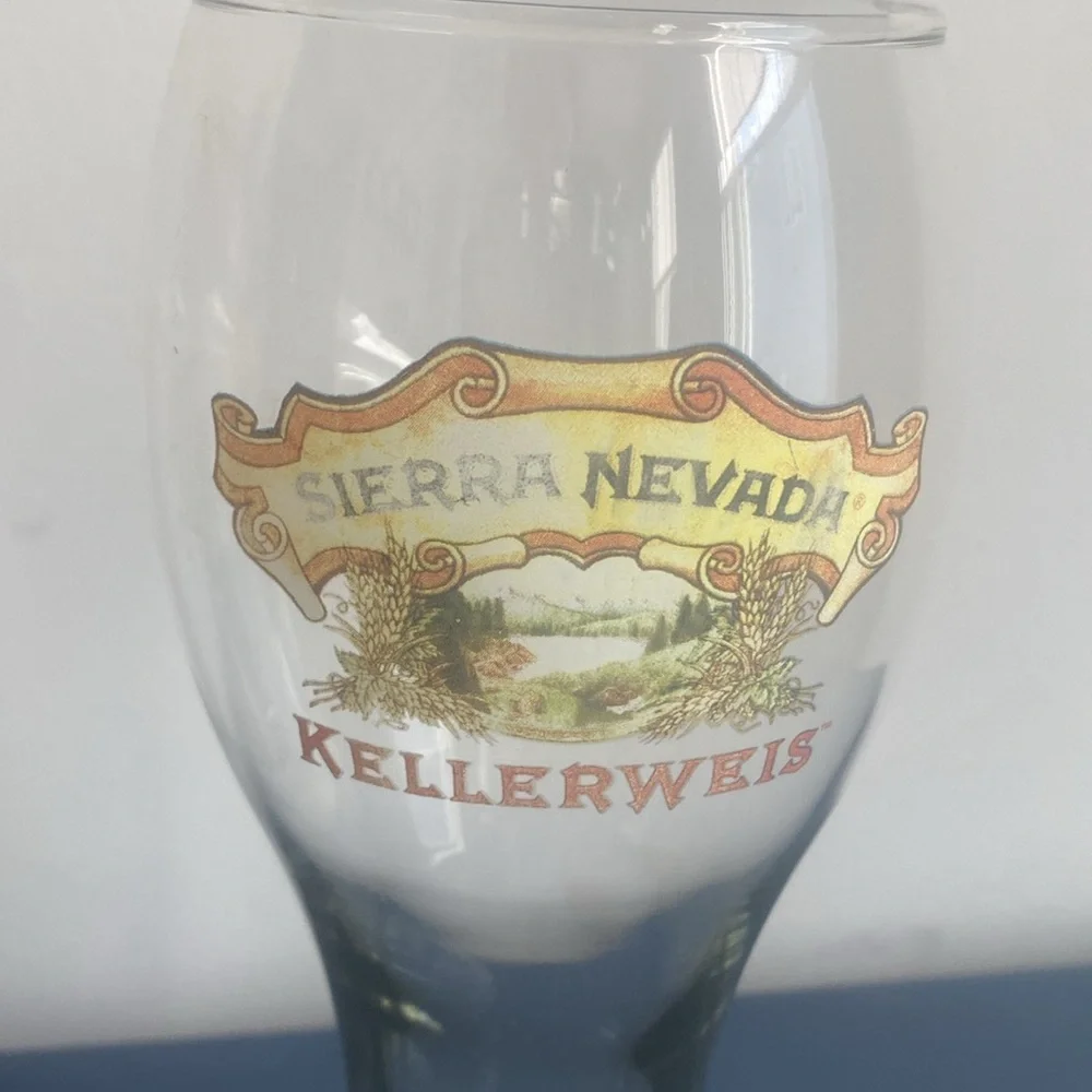 Set of two Sierra‎ Nevada Kellerweis Beer Glasses
